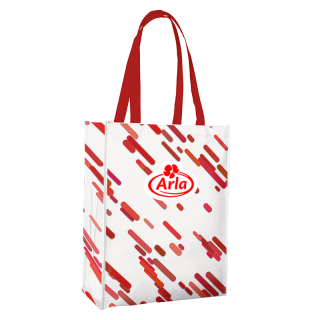 Laminated Non Woven Portrait Tote Bags