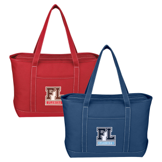 Large Cotton Canvas Yacht Tote Bags with Tackle...