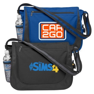 Messenger Bags with Matching Striped Handle