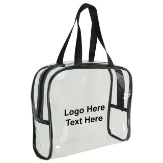 Logo Clear Vinyl Handbags
