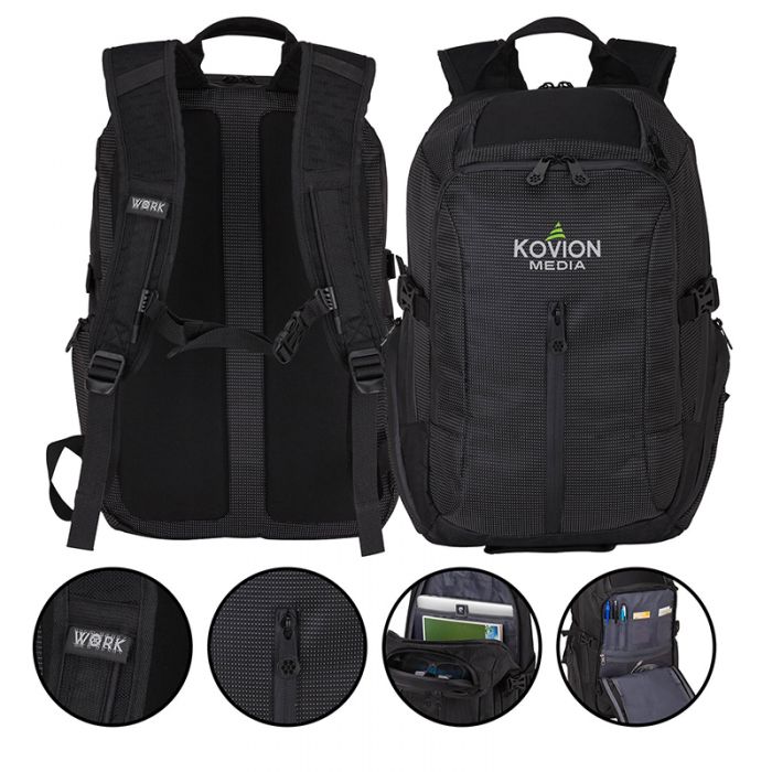 Promotional Work™ Pro II Laptop Backpacks