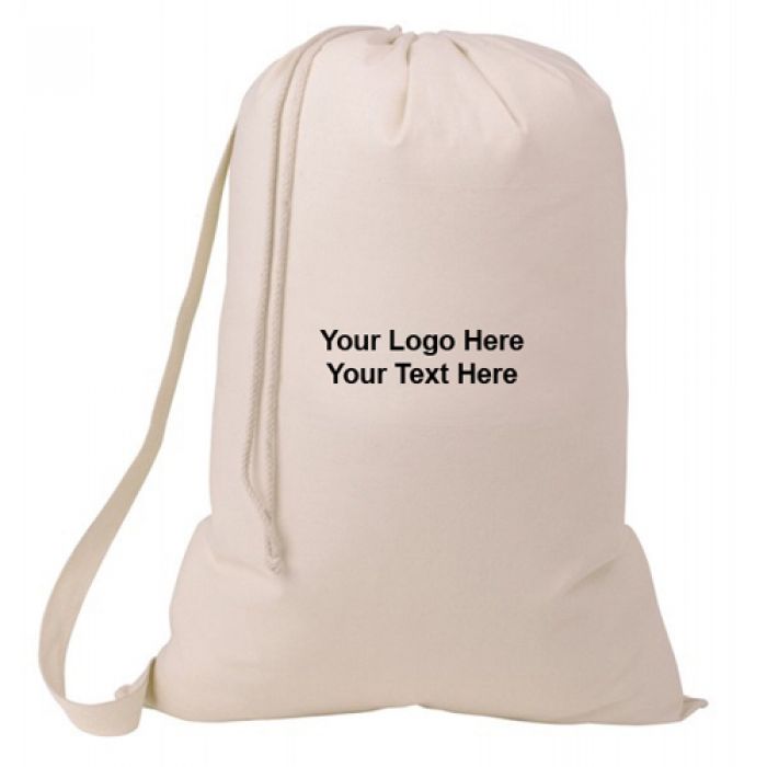 Custom Printed Laundry Day Drawcord Bags