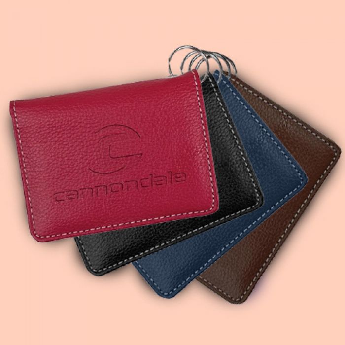 Custom Imprinted Lamis ID Holders with Keyrings