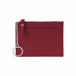 Printed Leather Pouch Wallets with Keyrings