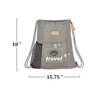 The Goods Recycled Drawstring Bags
