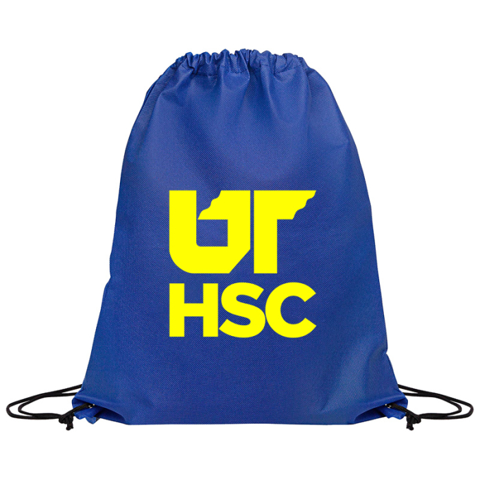 Promotional Eco-Friendly 80GSM Non-Woven Drawstring Backpacks