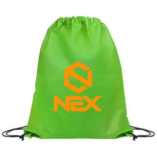 Eco-Friendly 80GSM Non-Woven Drawstring Backpacks