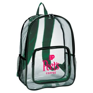 Printed Clear Backpacks