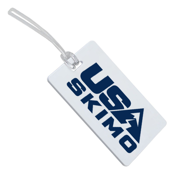 2.25x4 Inch Customized Rectangular Shaped Luggage Tags