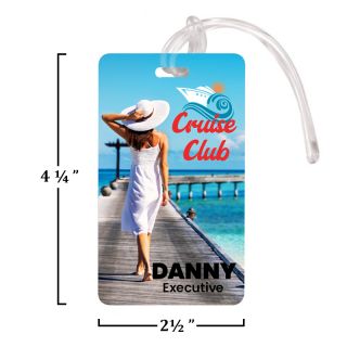 Deluxe Full Color Luggage Tags