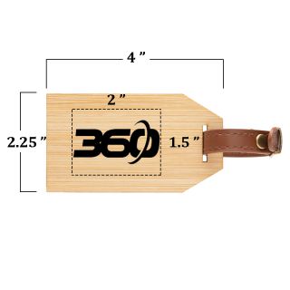 Outbound Bamboo Luggage Tags