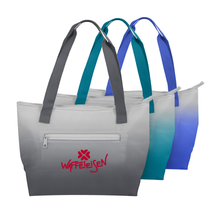 Custom Printed Ombre Lunch Tote Bags