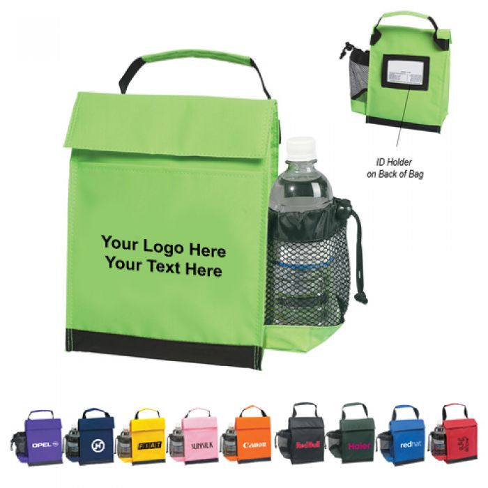 Logo Imprinted Identification Lunch Bags