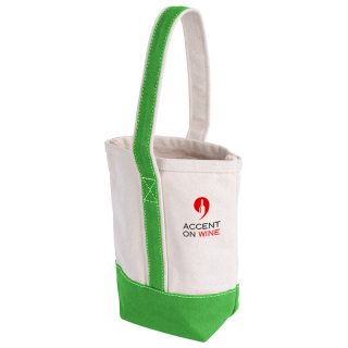 Deux Wine Bottle Tote Bags