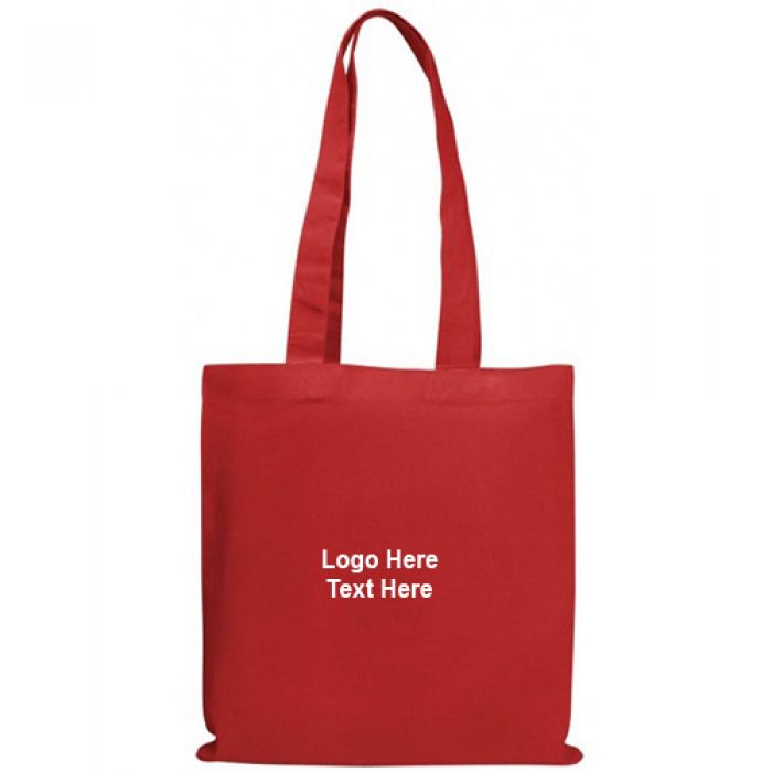Custom Imprinted Colored Magazine Economy Tote Bags