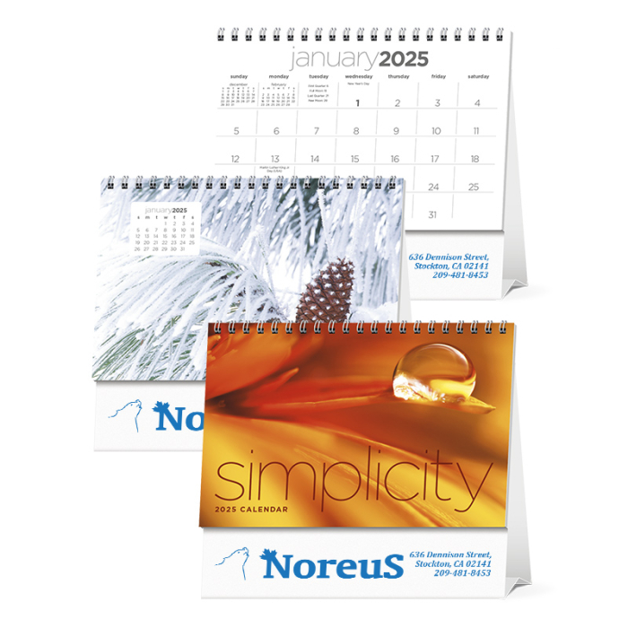 Simplicity Large Desk Calendars