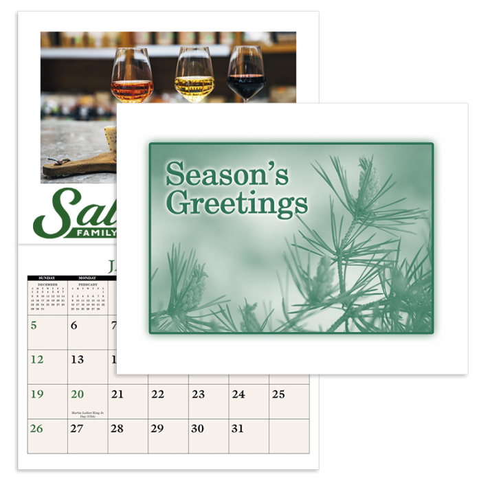Custom Printed Home Recipe Desk Calendars