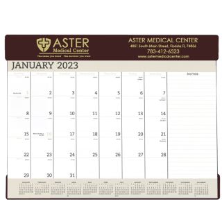 Vinyl Desk Pad Calendars