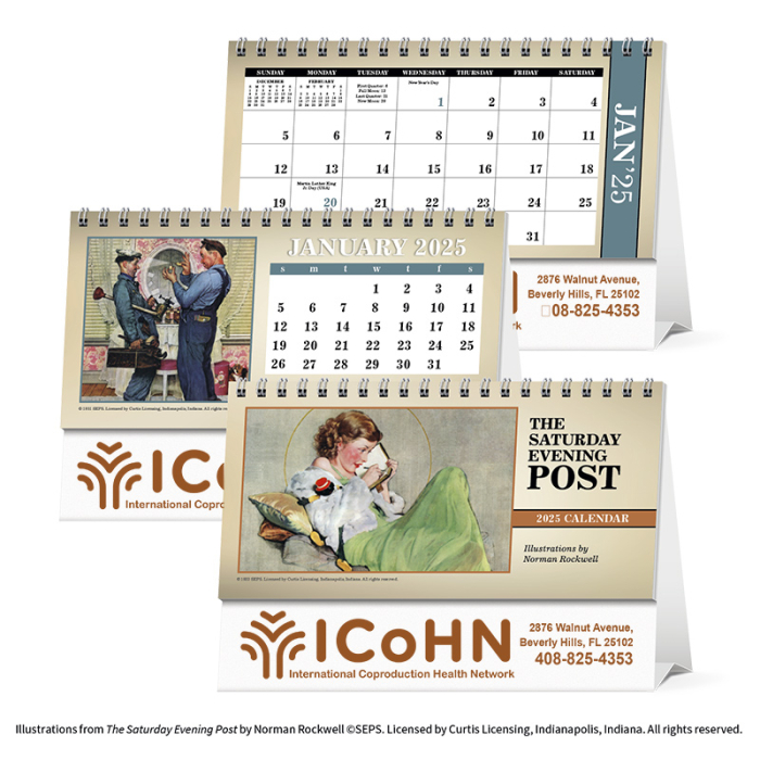 The Saturday Evening Post Desk Calendars
