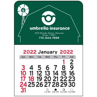 Barn Vinyl Adhesive Mini Stick Calendars