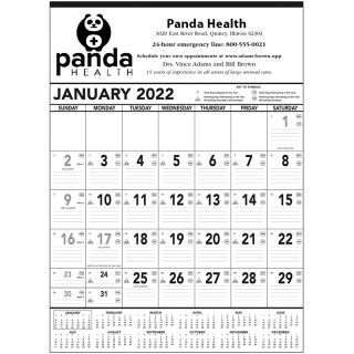 Black and White Contractor Memo Planner