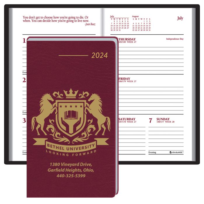 Custom Printed Pocket Partner Weekly Planners