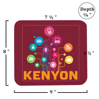 Printed Budget Computer Mouse Pads