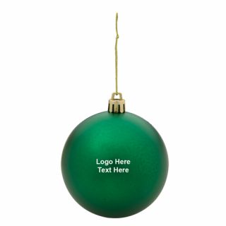 3 Inch Printed Round Shatter-Proof Ornaments