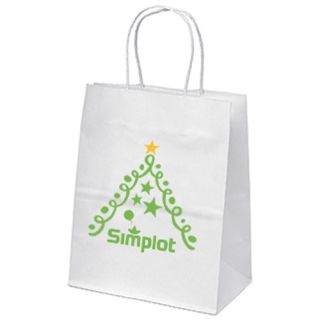 Mini-White Paper Bags