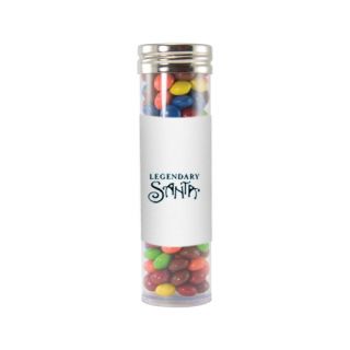 Printed Large Gourmet Plastic Candy Tubes