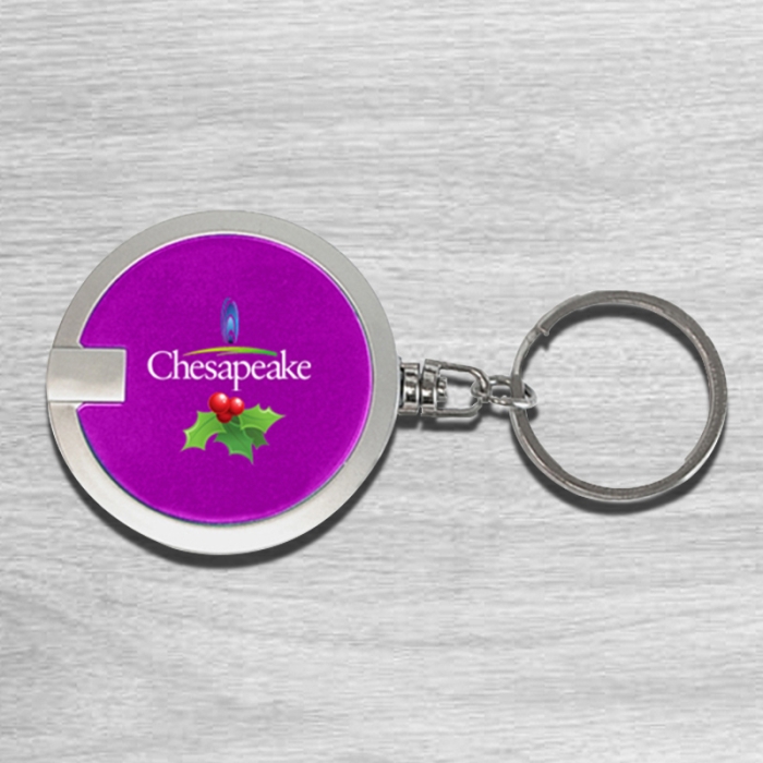 Customized Coaster Shape Round Flashlights