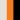 Clear/Orange/Black