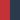 Red with Navy Trim