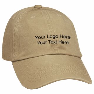 Printed Washed Cotton Caps