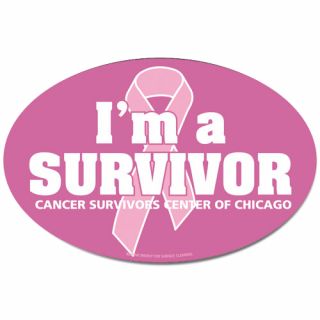 6x4 Inch Printed Awareness Oval Shape Outdoor & Car...