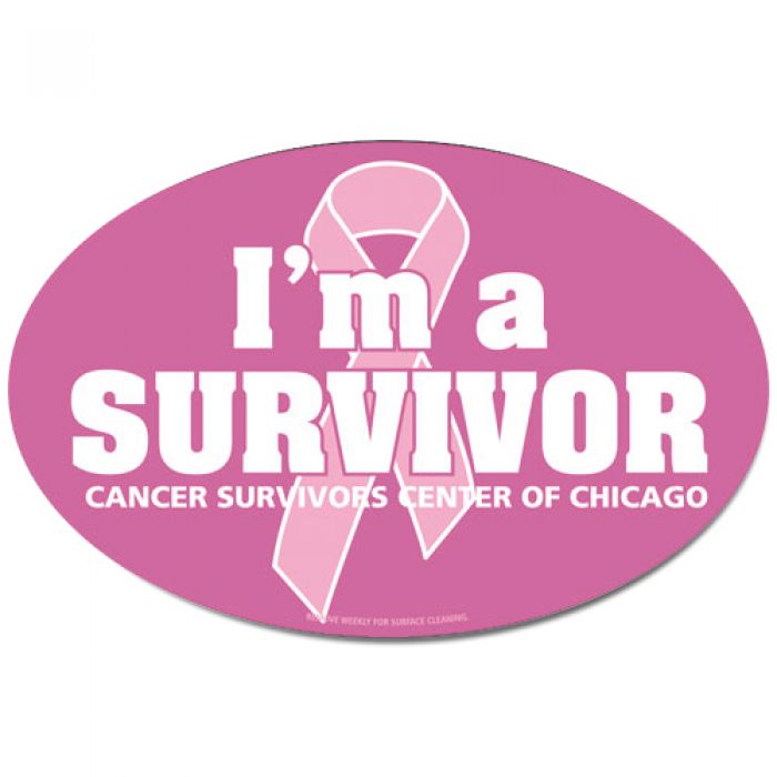 6x4 Inch Custom Printed Awareness Oval Shape Outdoor & Car Magnets 30 Mil