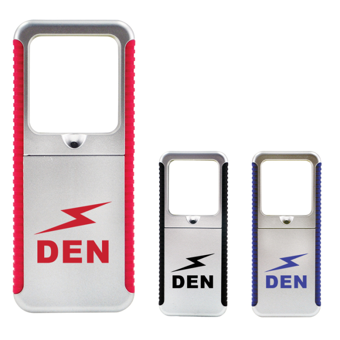Custom Slide-Out Magnifiers with Lights