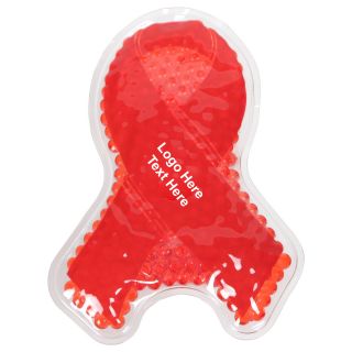 Awareness Ribbon Shaped Hot and Cold Packs