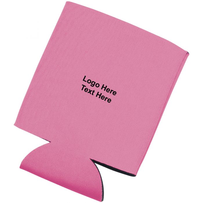 Promotional Pink Awareness Insulated Can Coolers