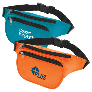 Printed Neon Fanny Packs
