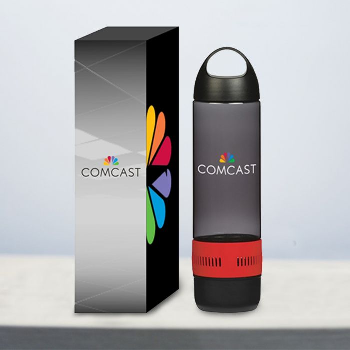 Promotional 17 Oz Tritan™ Rumble Speaker Bottles with Custom Box