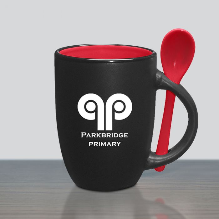 12 Oz Custom Imprinted Spooner Mugs