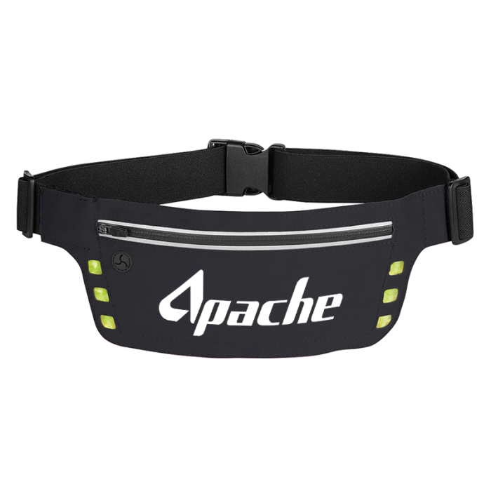Custom Printed Running Belts with Safety Strip and Lights