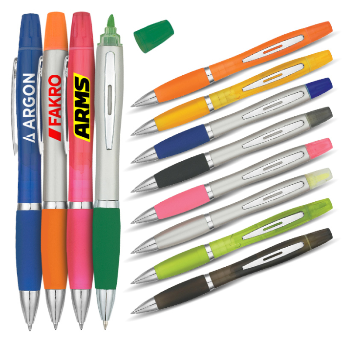 Custom Twin Write Highlighter Pens