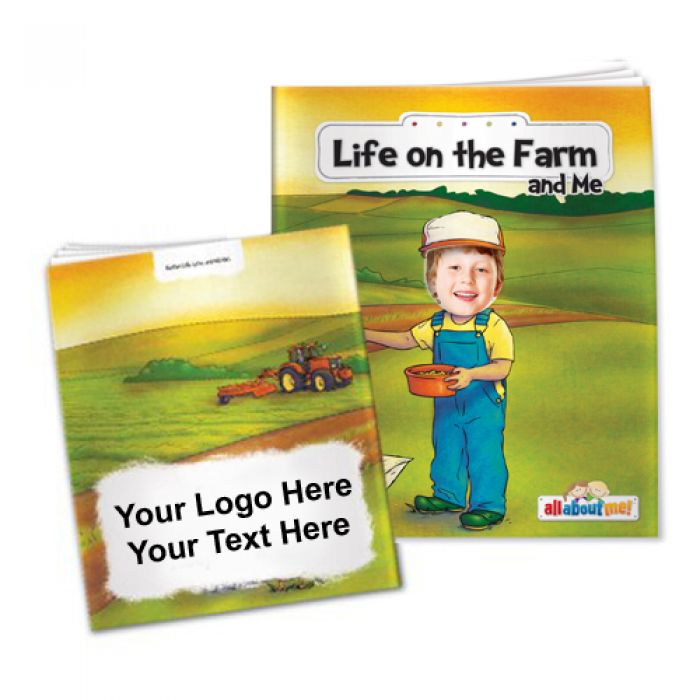 Custom Imprinted Story Books - All About Me - Farm and Me