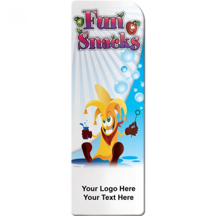 Custom Logo Imprinted Stress Relievers Bookmarks