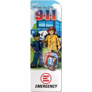 Logo When To Call 9-1-1 Bookmarks