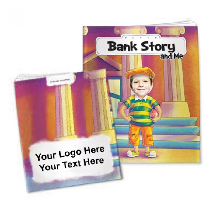 Custom Printed Story Books - All About Me - Bank Story and Me