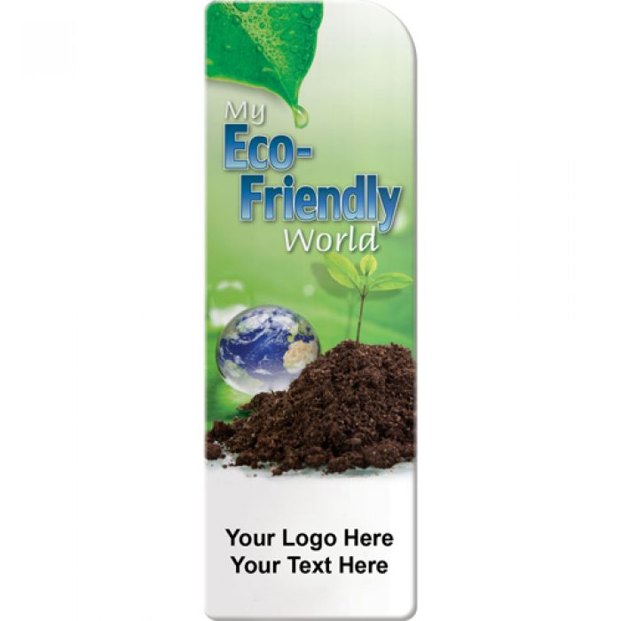 Personalized My Eco-Friendly World Bookmarks