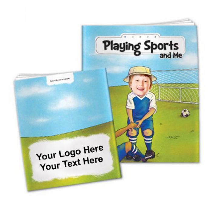 Promotional Logo Story Books - All About Me - Playing Sports and Me